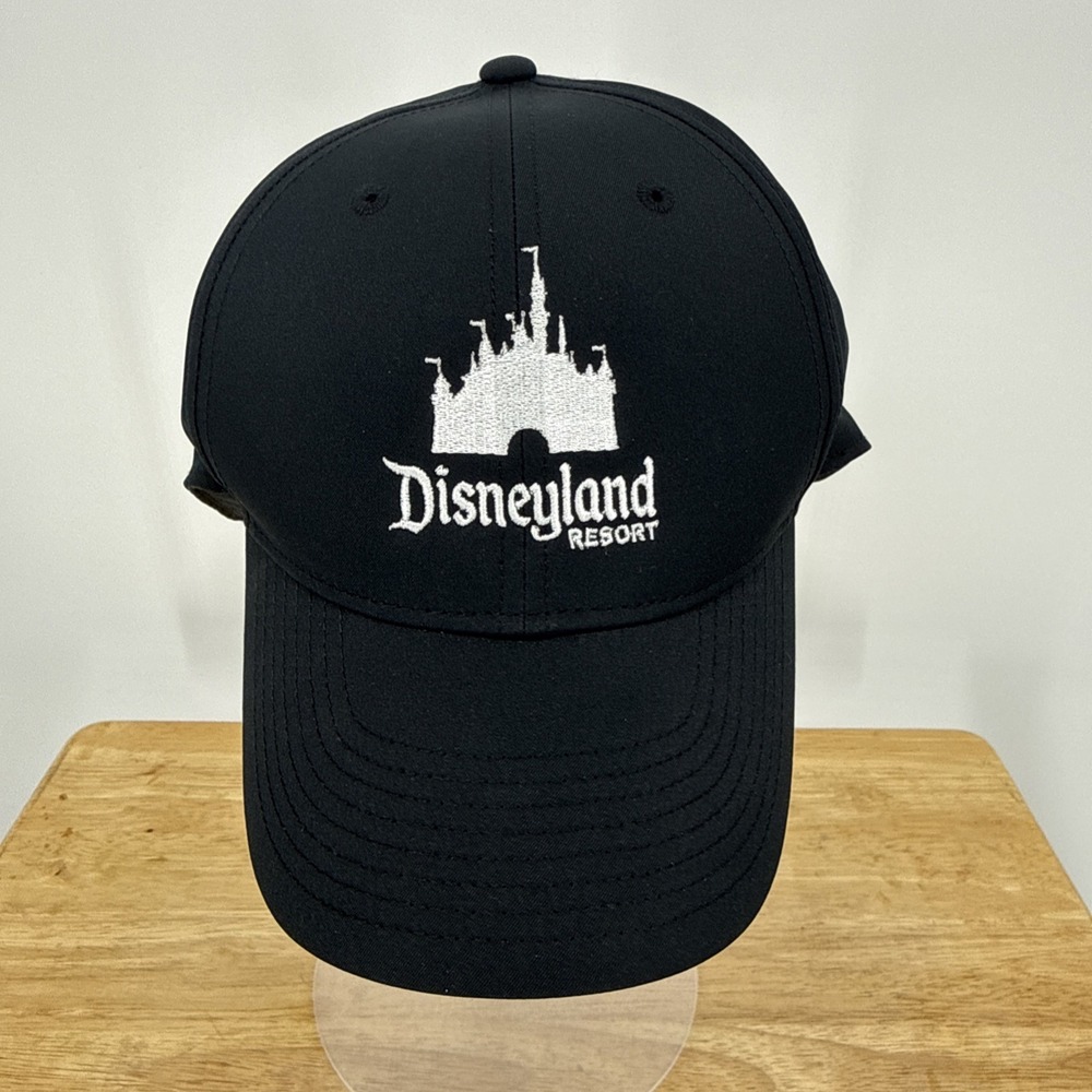 NWOT Disney Parks Nike Legacy91 Disneyland Dri-Fit Golf Baseball Hat Black Uni